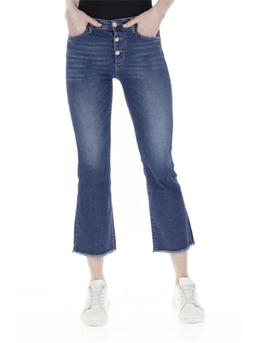 Five-pocket jeans in cotton blend Liu Jo | UA2040DS004.78263